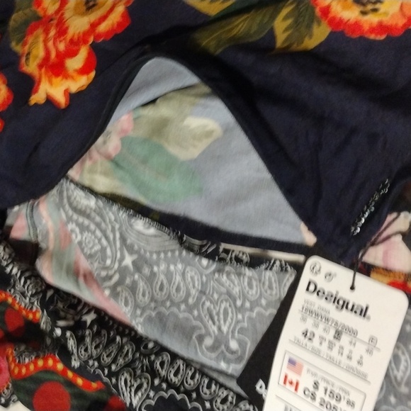 NWT🔥$160 Gorgeous🤩Designer Desigual "Day Dress" from Spain - Picture 11 of 13